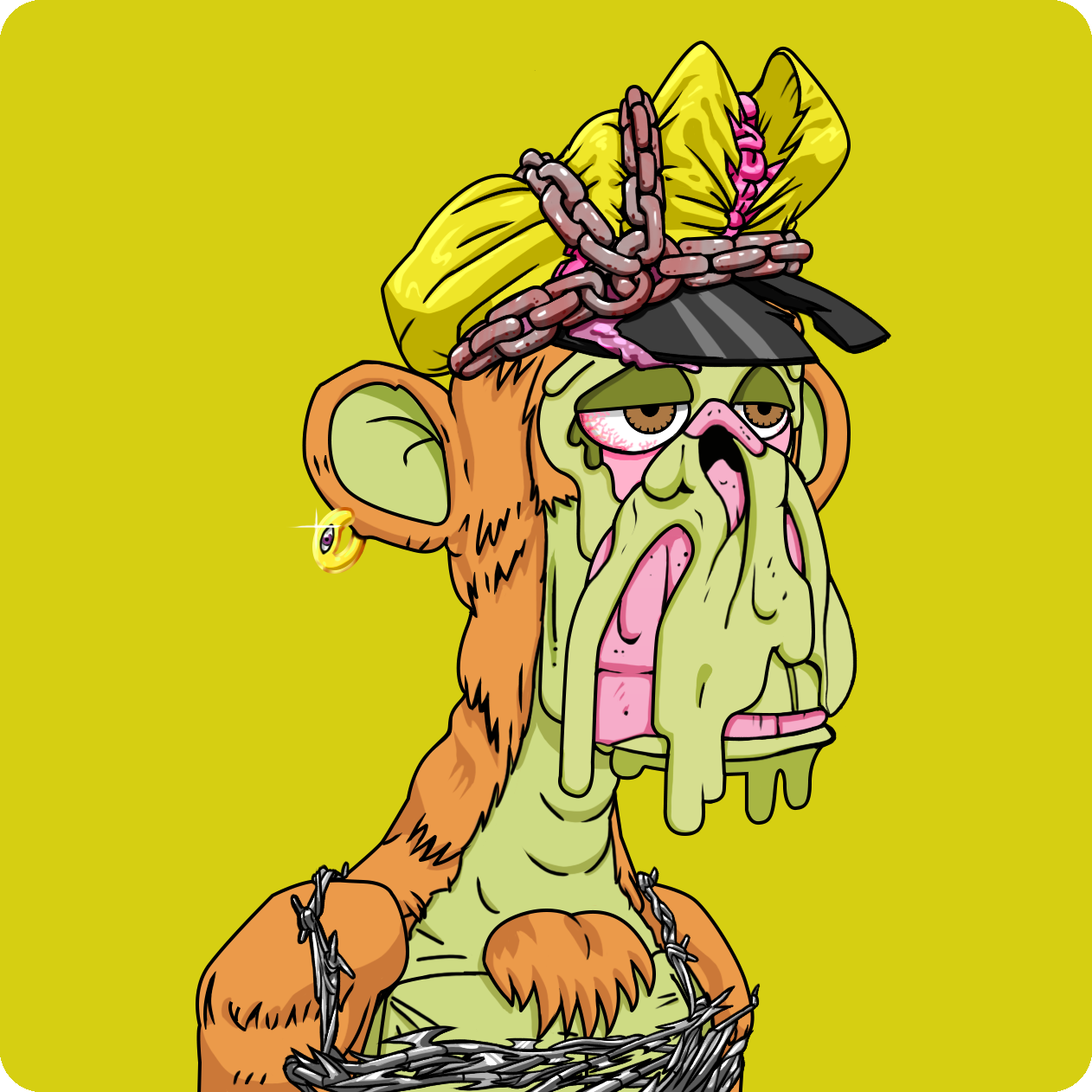 Yuga Labs - Mutant Ape Yacht Club - NFT # 2253