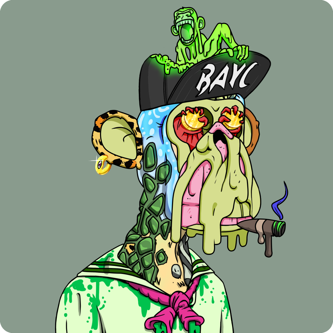 Yuga Labs - Mutant Ape Yacht Club - NFT # 16854