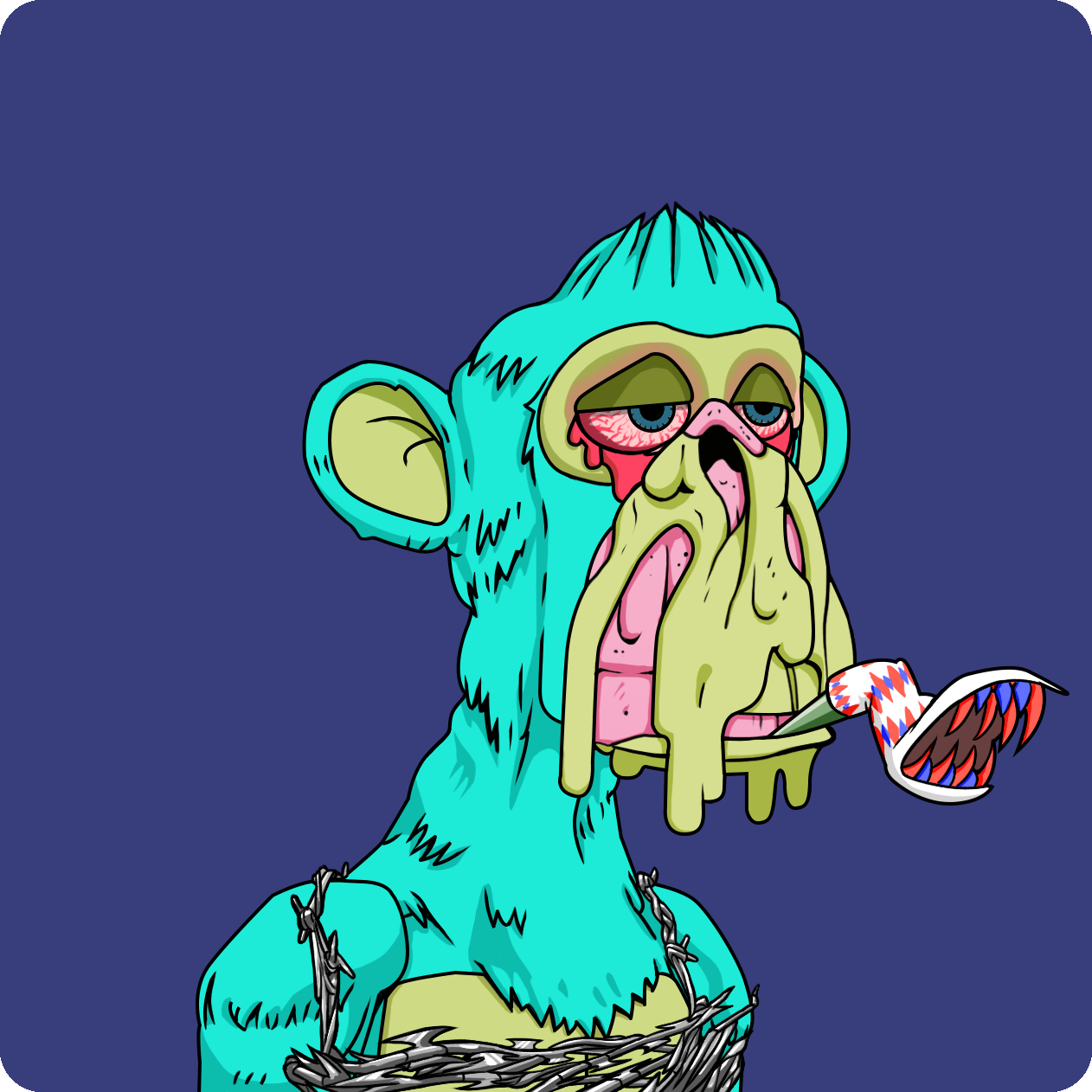 Yuga Labs - Mutant Ape Yacht Club - NFT # 17628