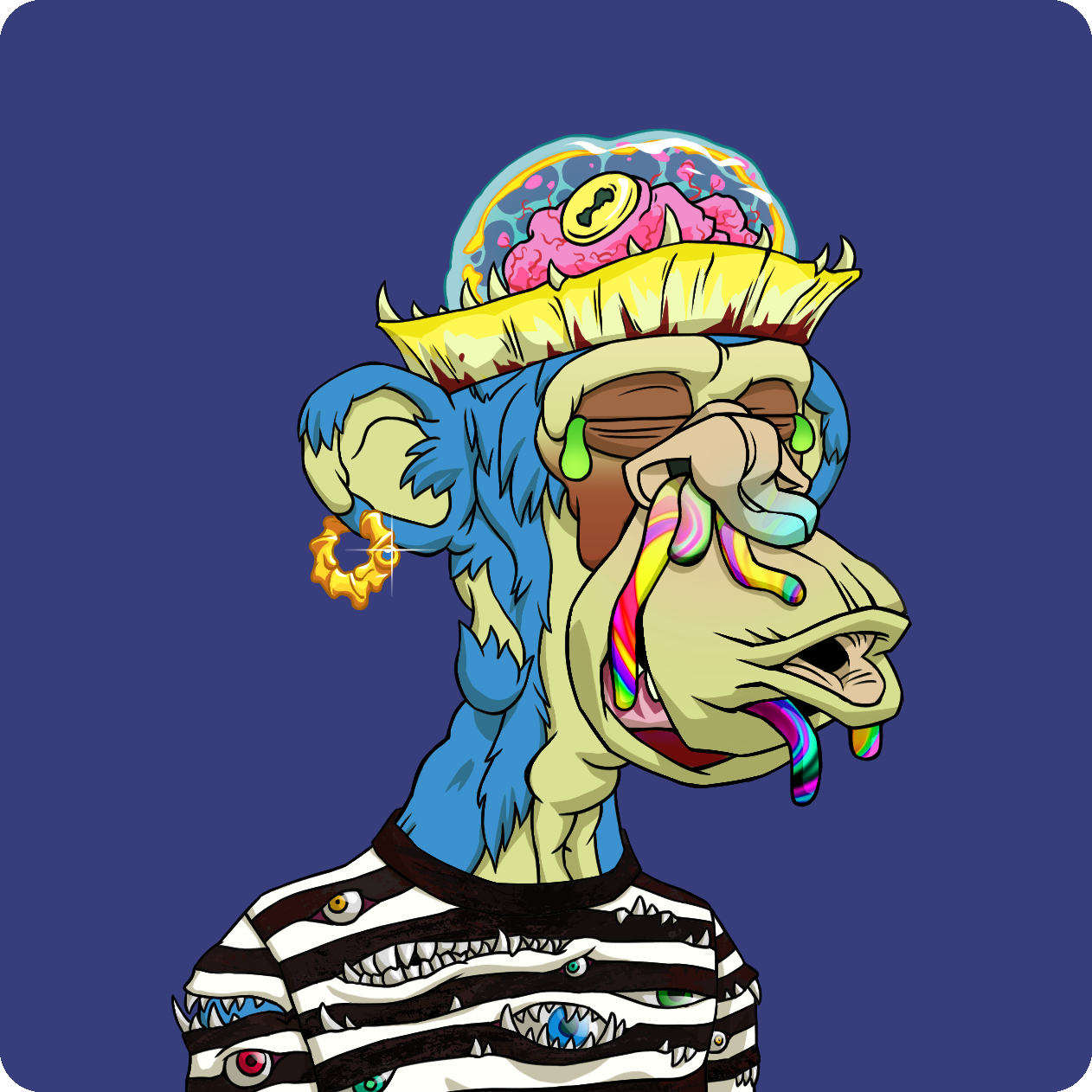 Yuga Labs - Mutant Ape Yacht Club - NFT # 3055