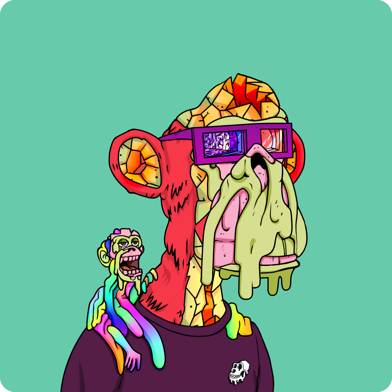 Yuga Labs - Mutant Ape Yacht Club - NFT # 15852