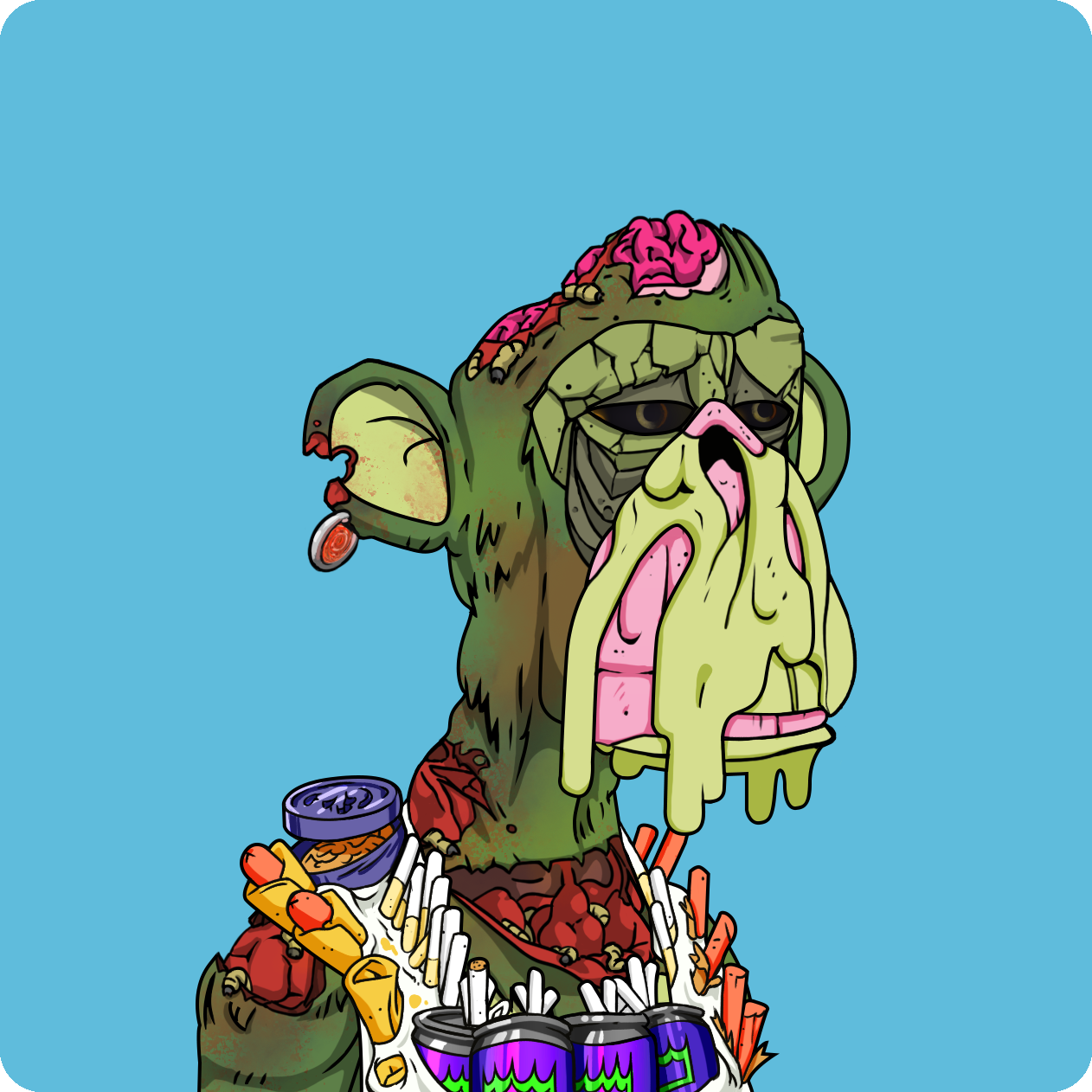 Yuga Labs - Mutant Ape Yacht Club - NFT # 20526