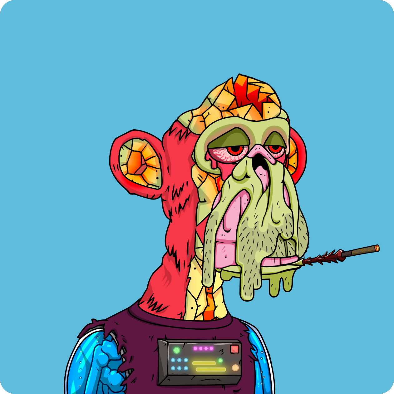 Yuga Labs - Mutant Ape Yacht Club - NFT # 6278