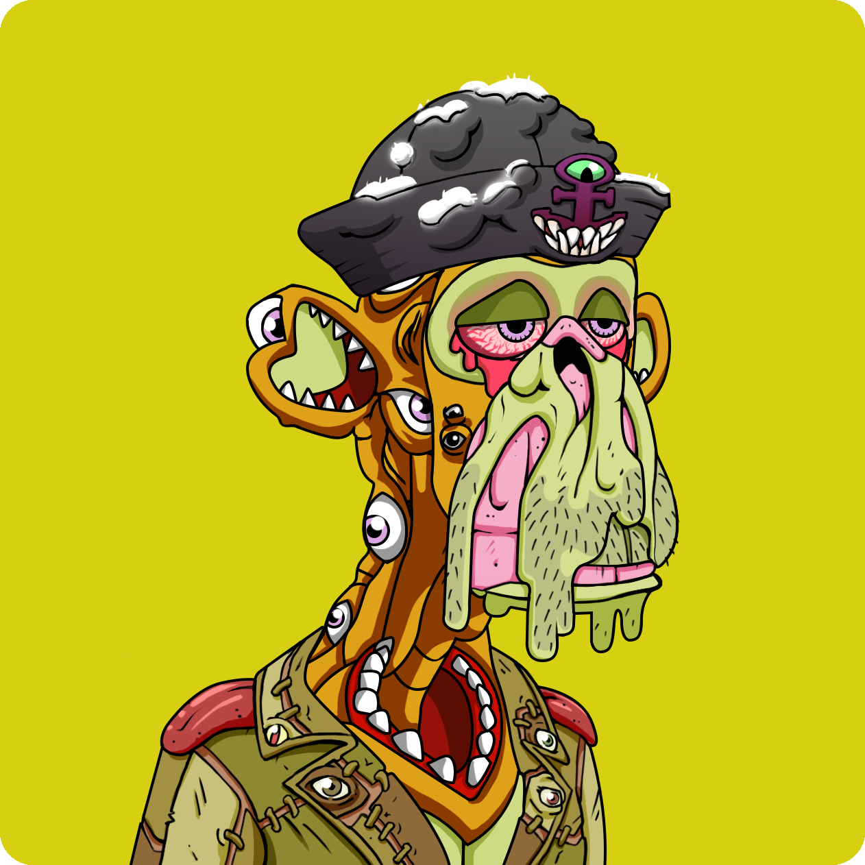 Yuga Labs - Mutant Ape Yacht Club - NFT # 4225