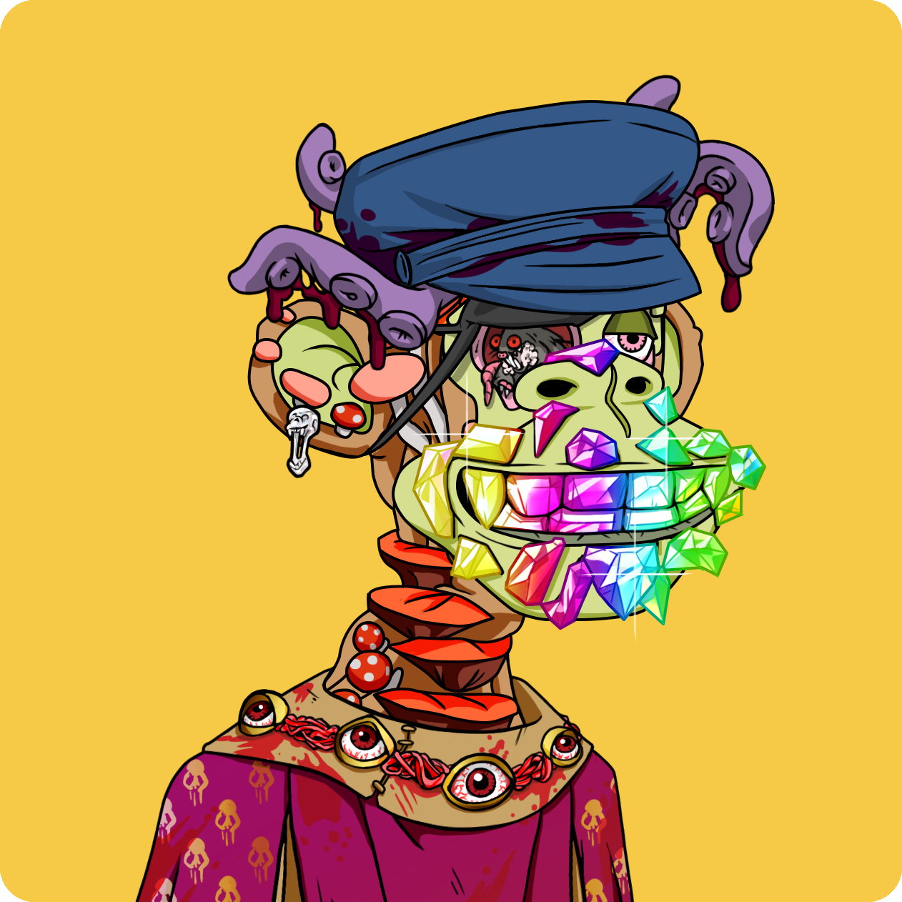 Yuga Labs - Mutant Ape Yacht Club - NFT # 23698