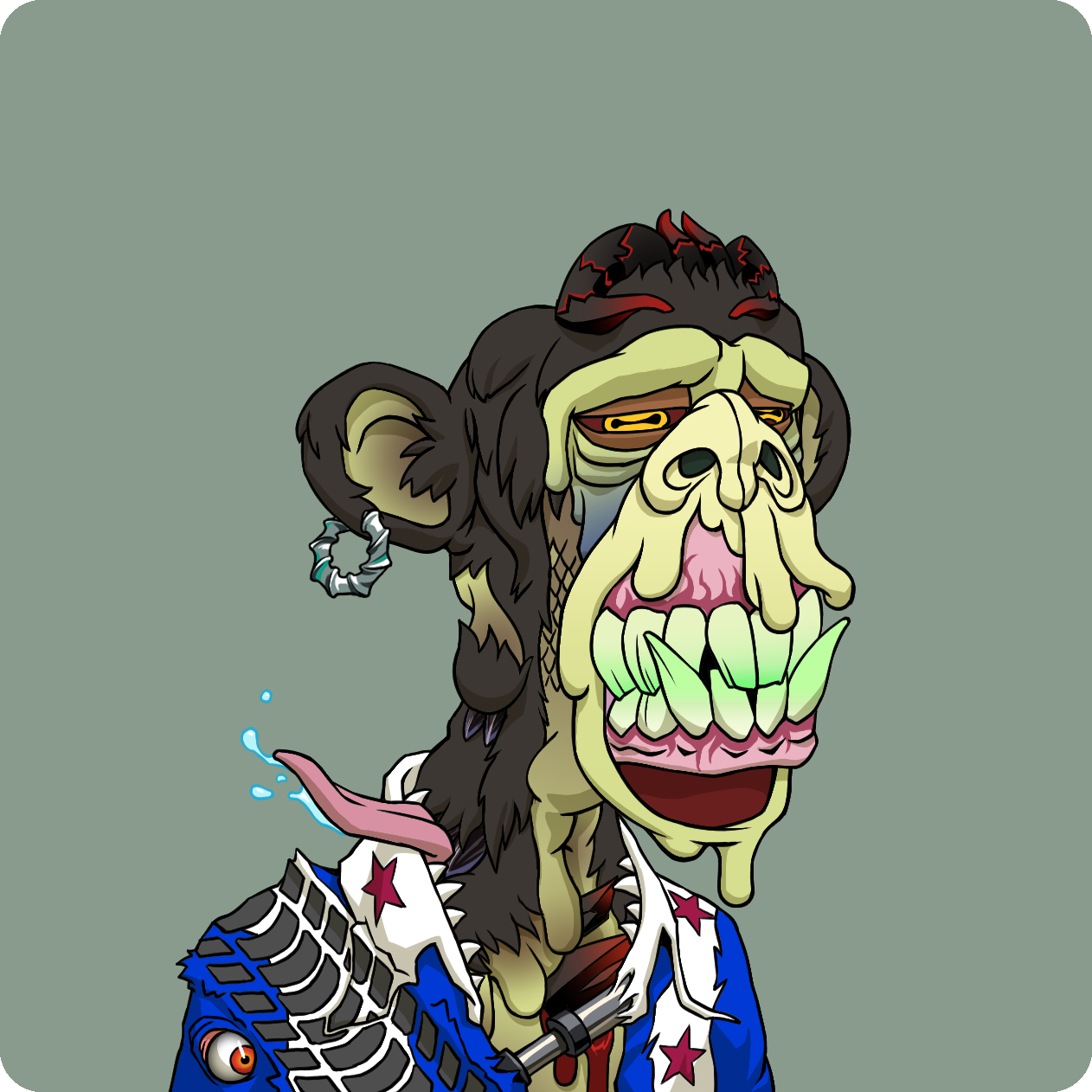 Yuga Labs - Mutant Ape Yacht Club - NFT # 847