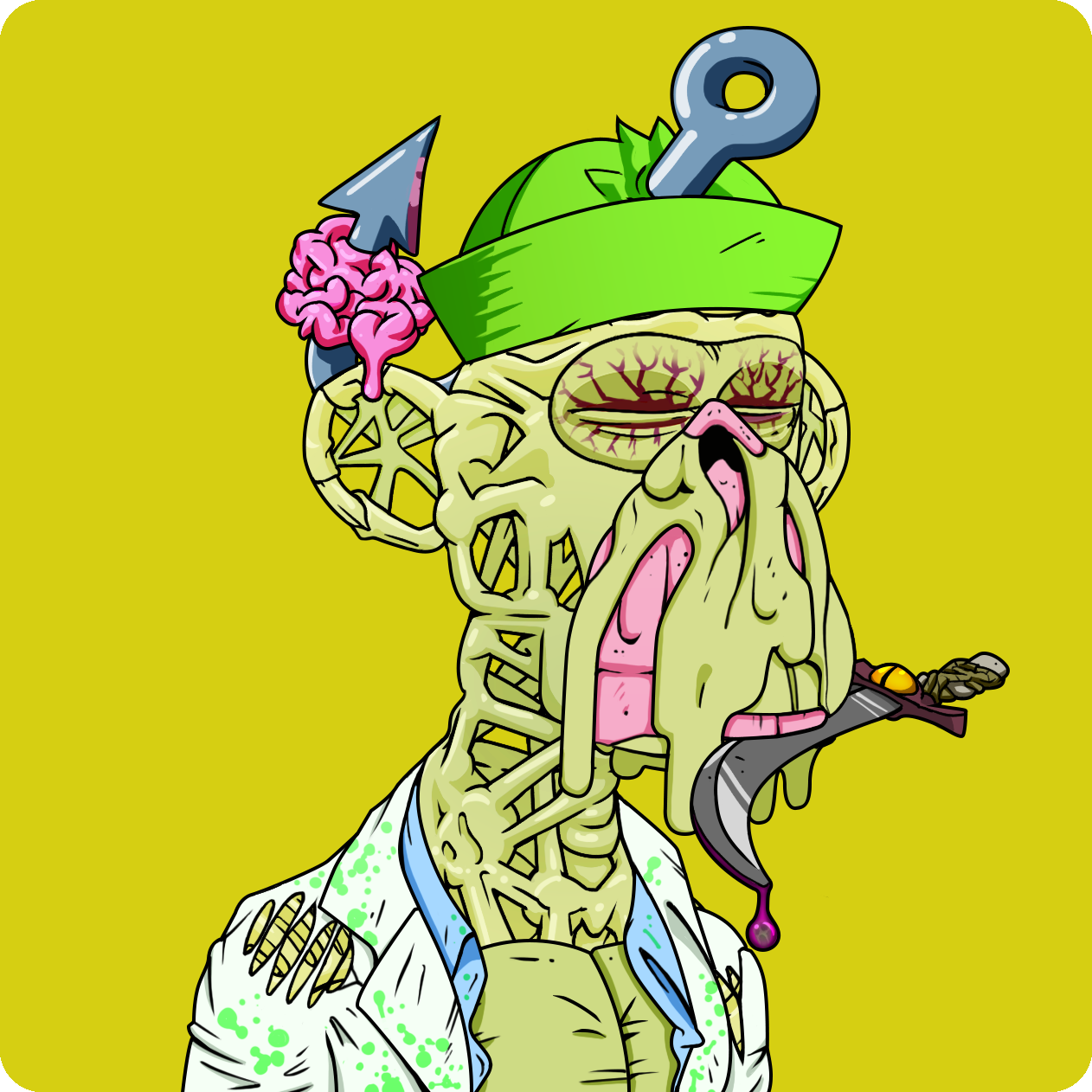 Yuga Labs - Mutant Ape Yacht Club - NFT # 17724