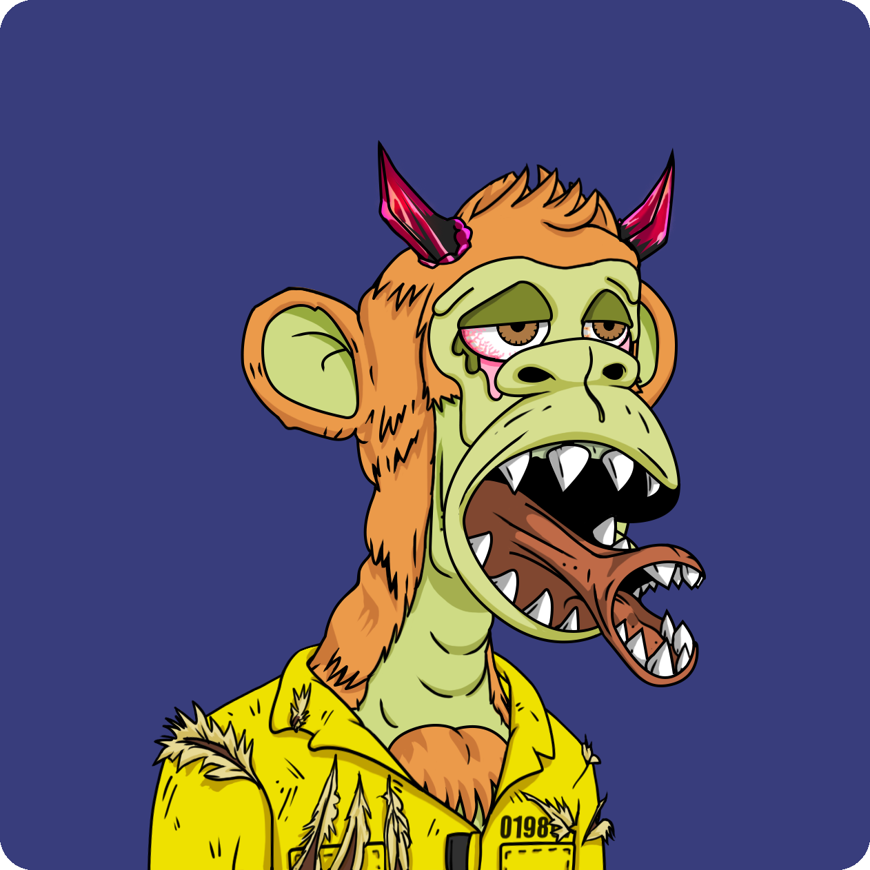 Yuga Labs - Mutant Ape Yacht Club - NFT # 17210