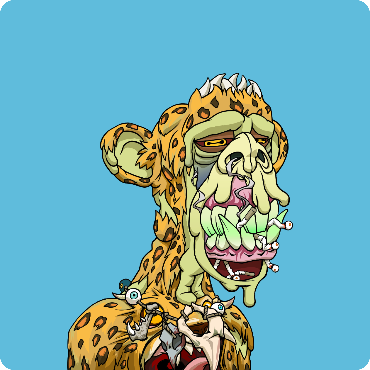 Yuga Labs - Mutant Ape Yacht Club - NFT # 4961