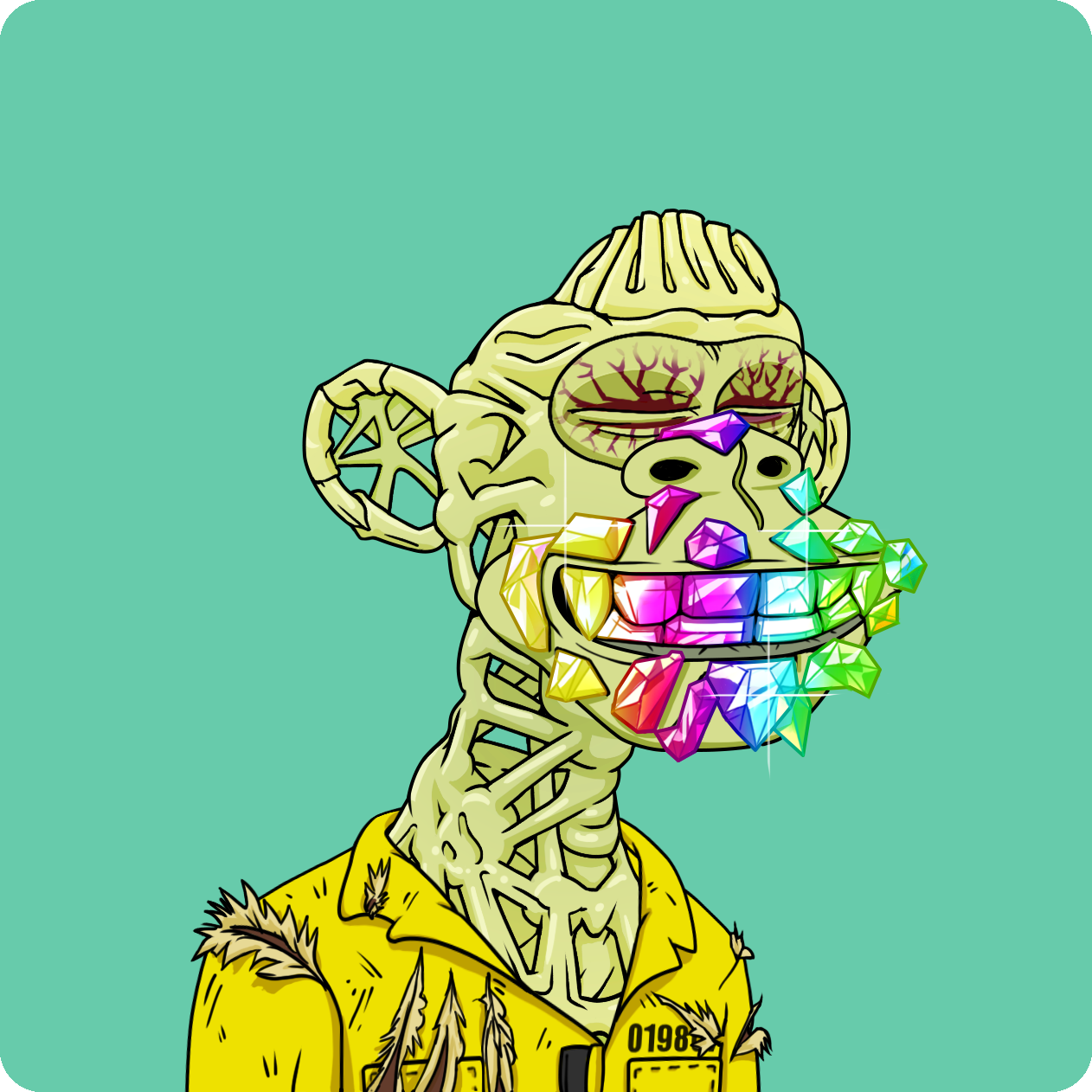 Yuga Labs - Mutant Ape Yacht Club - NFT # 3932