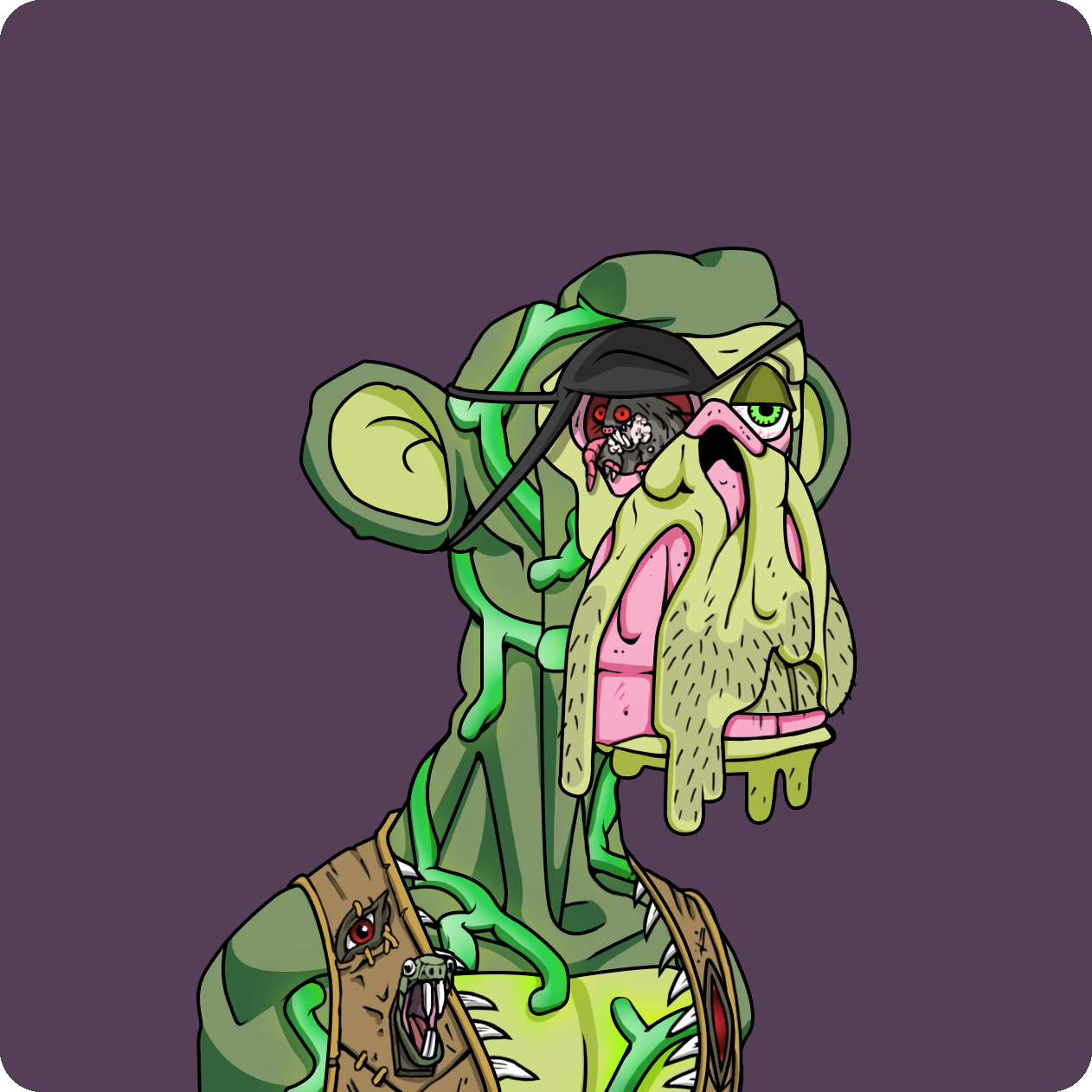 Yuga Labs - Mutant Ape Yacht Club - NFT # 9573