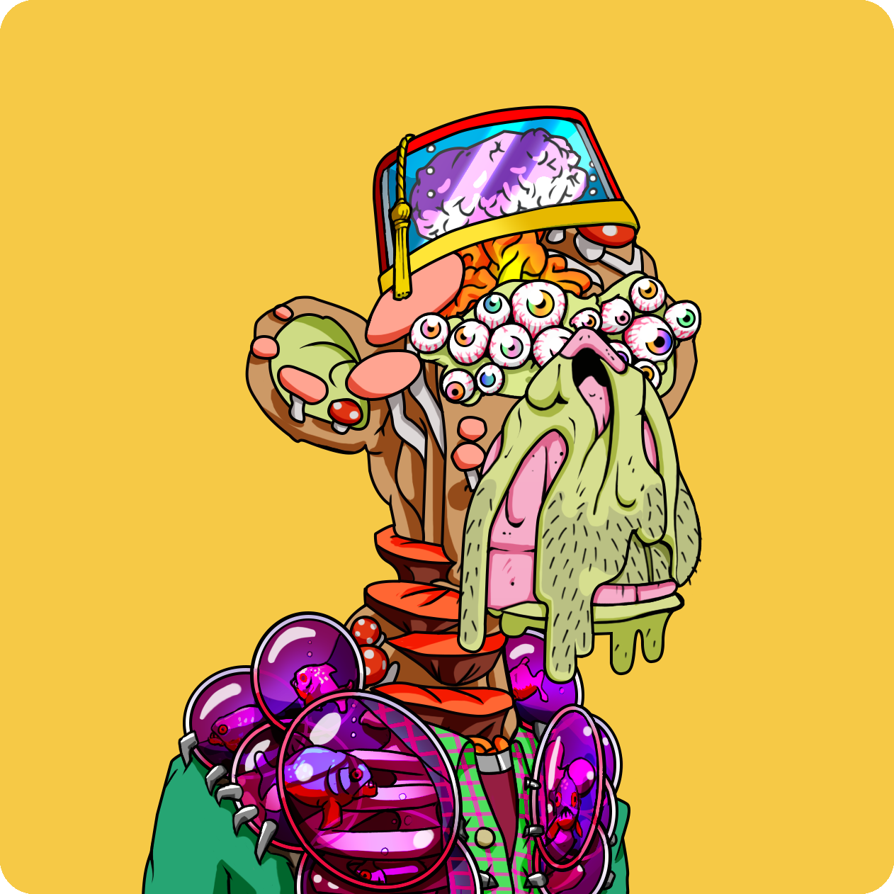 Yuga Labs - Mutant Ape Yacht Club - NFT # 15436