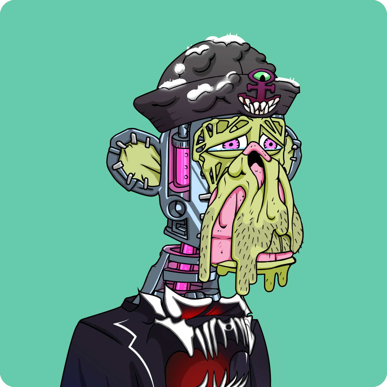 Yuga Labs - Mutant Ape Yacht Club - NFT # 3816