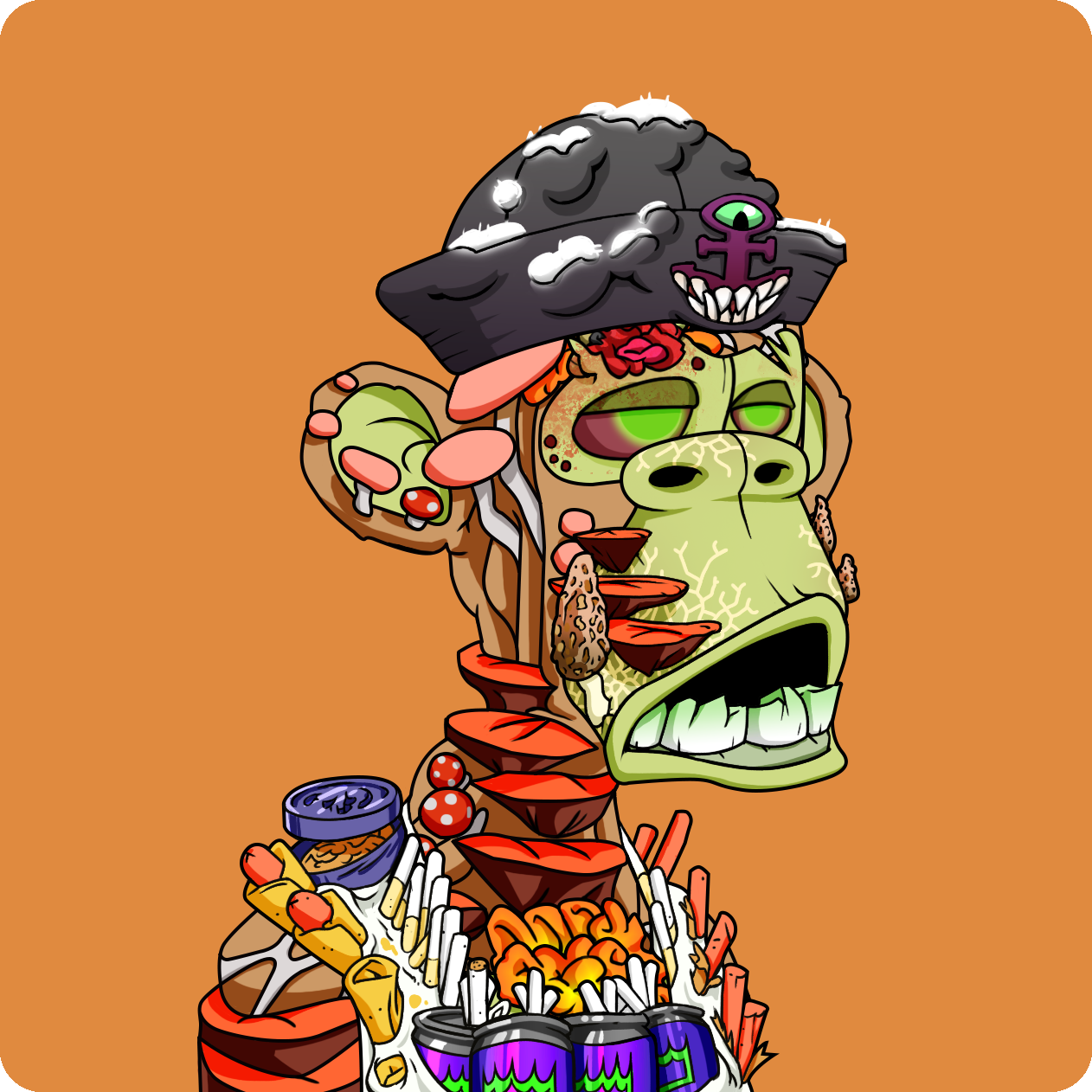 Yuga Labs - Mutant Ape Yacht Club - NFT # 4282