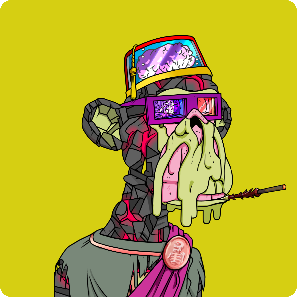 Yuga Labs - Mutant Ape Yacht Club - NFT # 4949