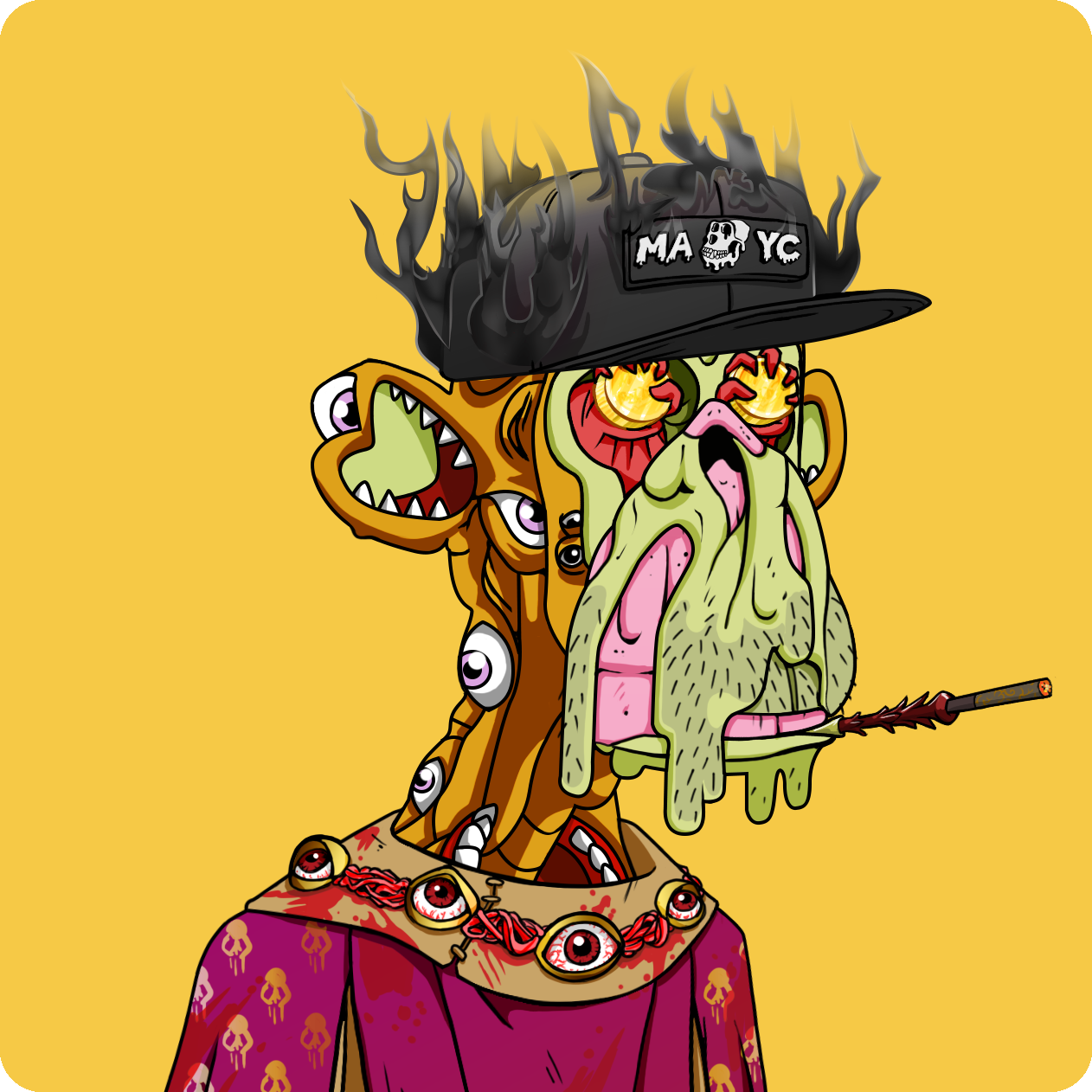 Yuga Labs - Mutant Ape Yacht Club - NFT # 16556