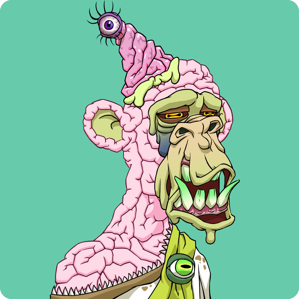 Yuga Labs - Mutant Ape Yacht Club - NFT # 3313