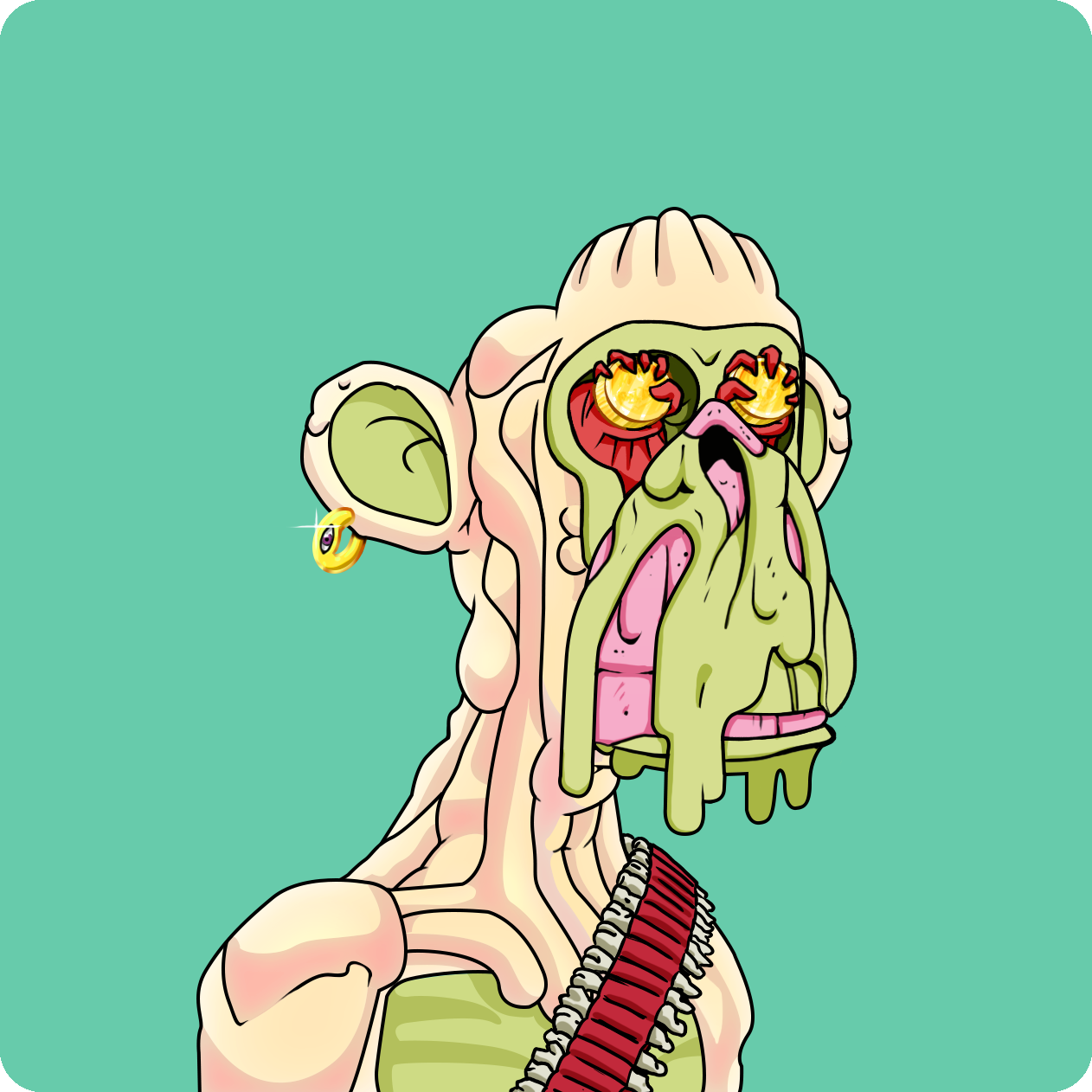 Yuga Labs - Mutant Ape Yacht Club - NFT # 25434