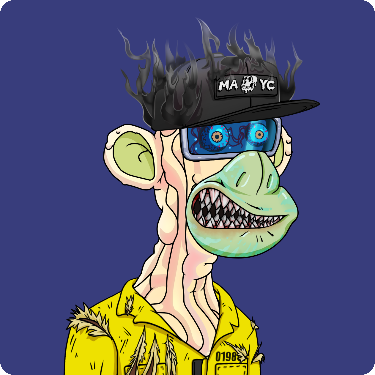 Yuga Labs - Mutant Ape Yacht Club - NFT # 3936