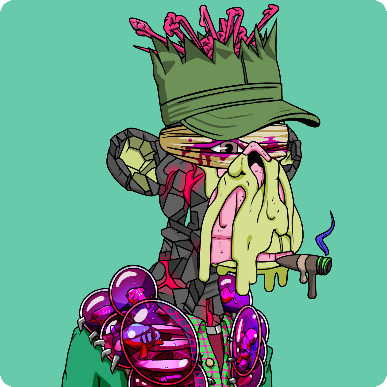 Yuga Labs - Mutant Ape Yacht Club - NFT # 3440