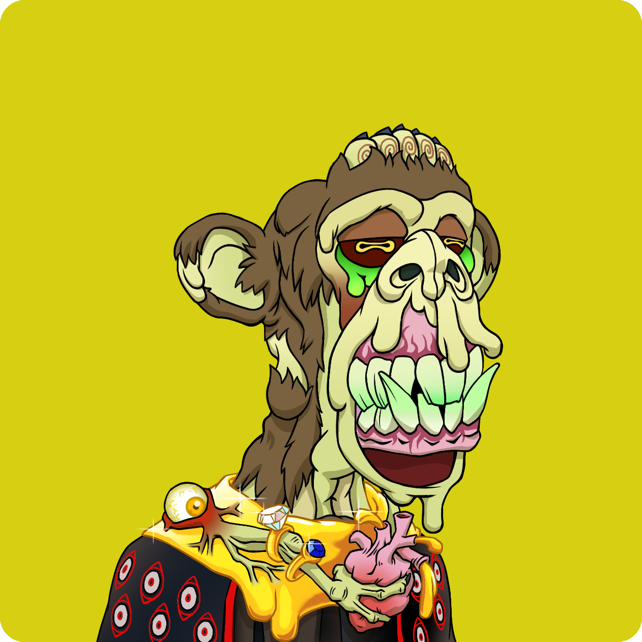 Yuga Labs - Mutant Ape Yacht Club - NFT # 406