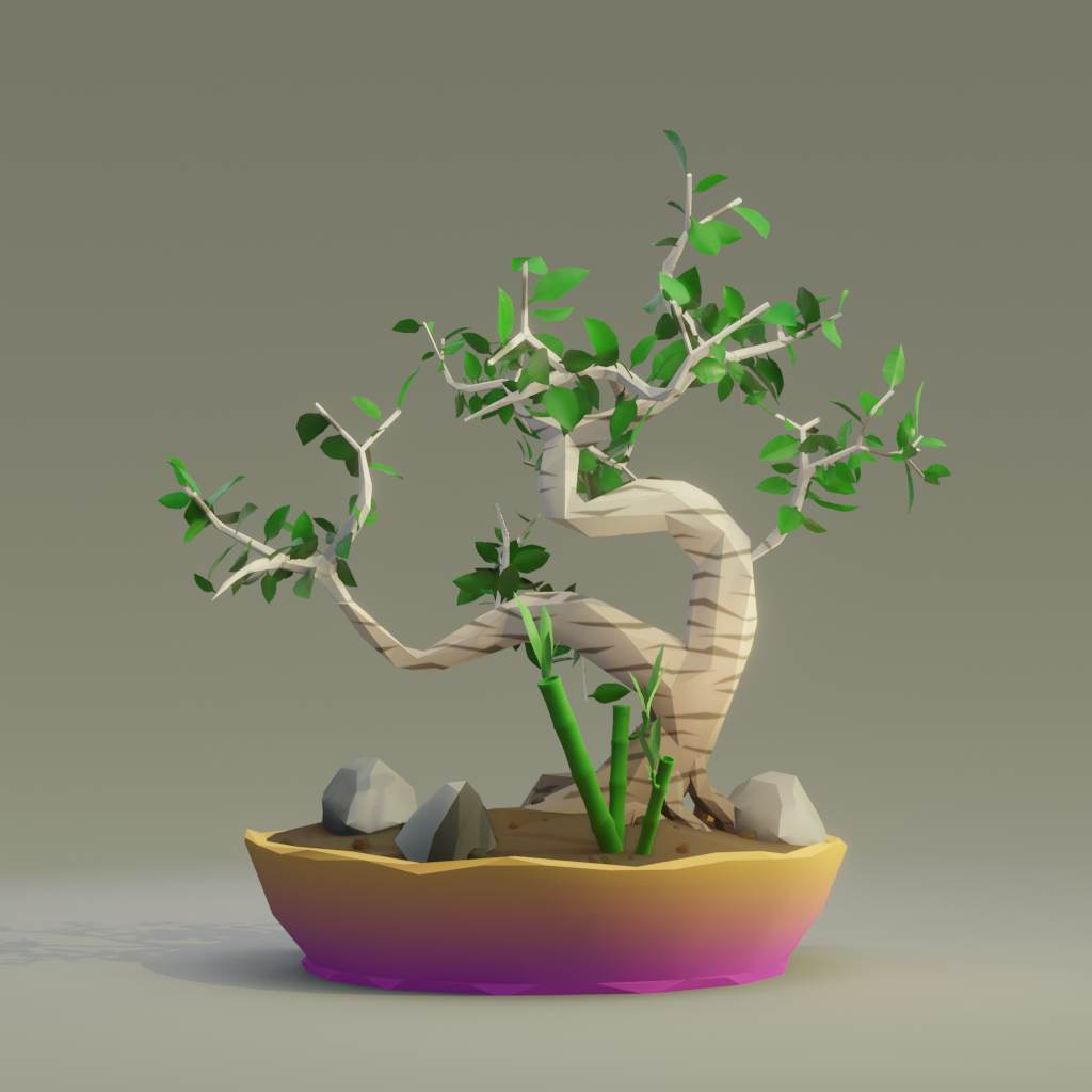 ZENFT Garden Society - Bonsai - Bonsai #92 - NFT # 92