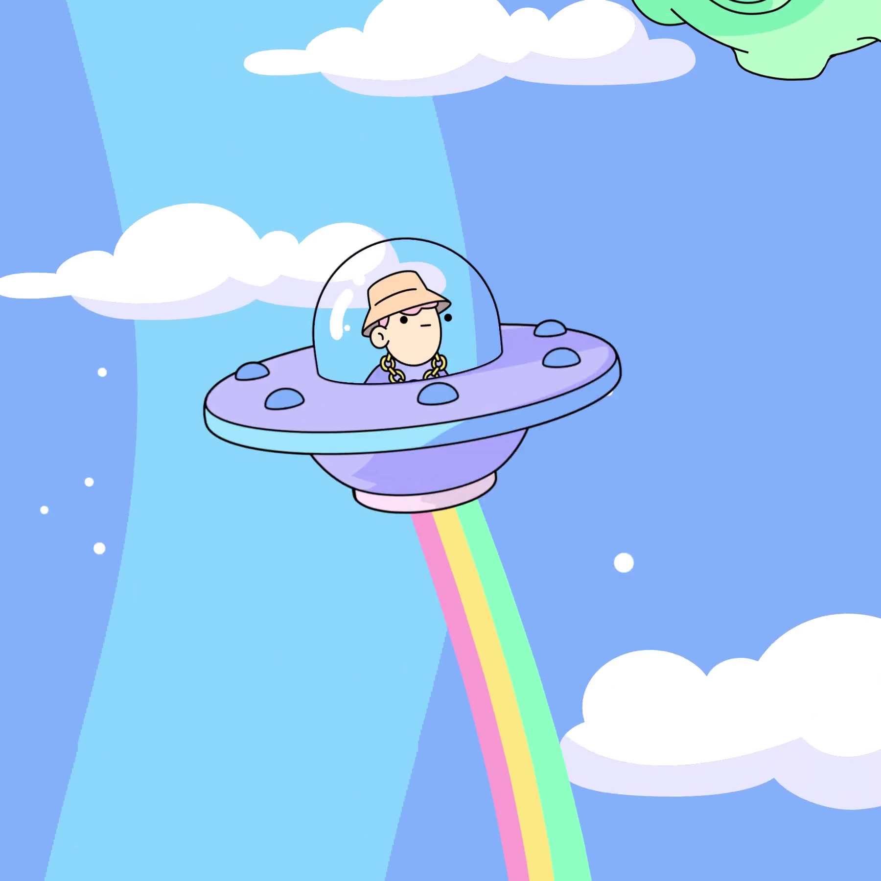 The Doodles Founders - Space Doodles - Space Doodle #121 - NFT # 121