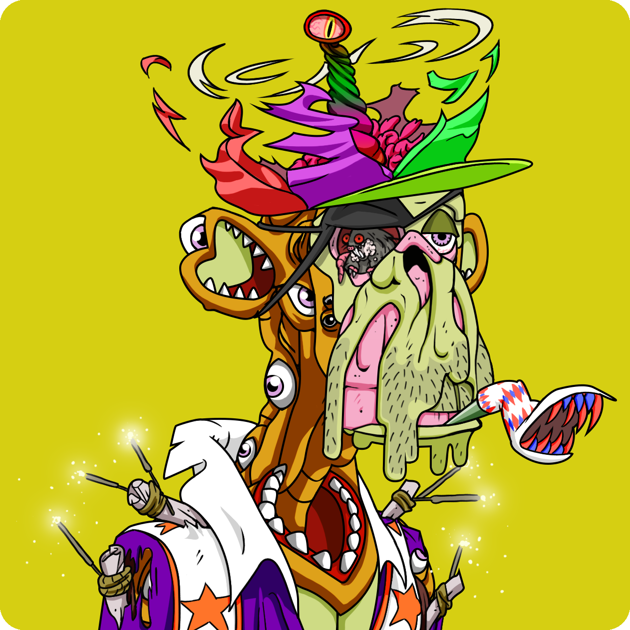 Yuga Labs - Mutant Ape Yacht Club - NFT # 114