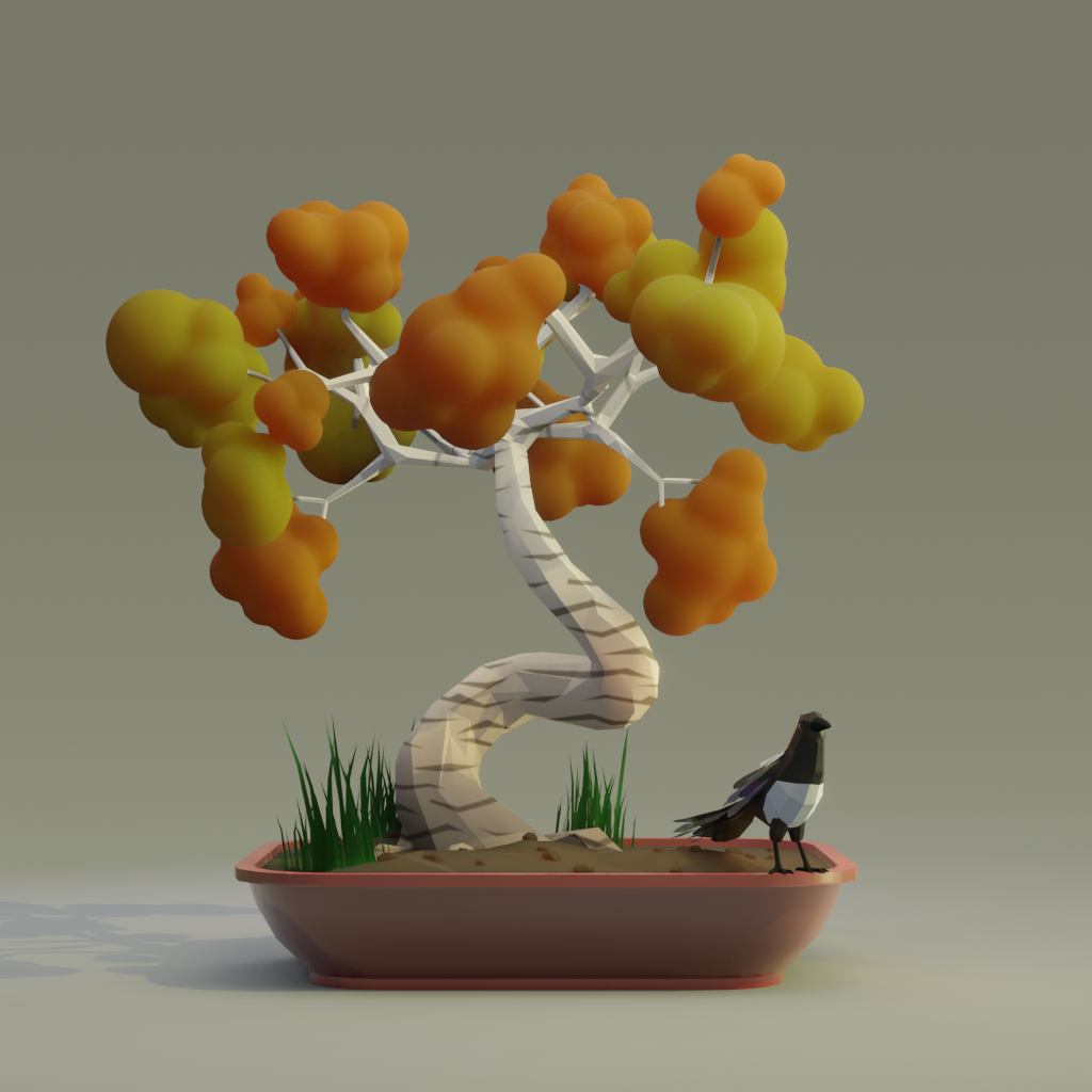 ZENFT Garden Society - Bonsai - Bonsai #342 - NFT # 342