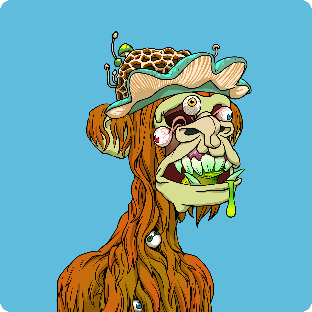 Yuga Labs - Mutant Ape Yacht Club - NFT # 1706