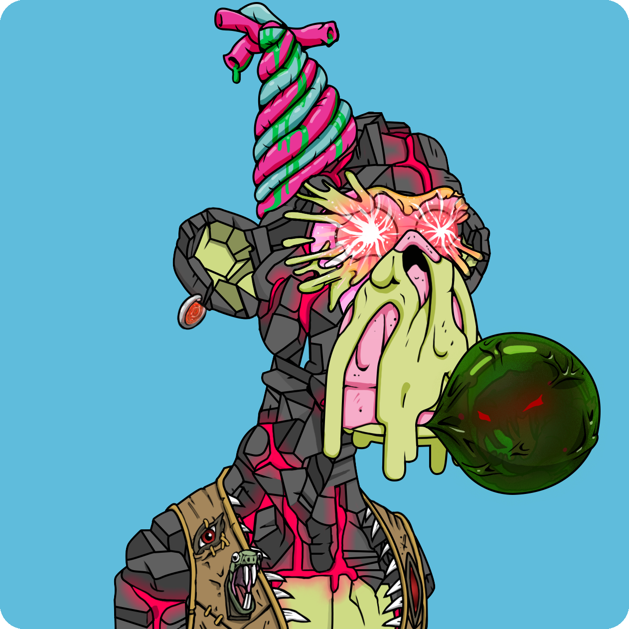 Yuga Labs - Mutant Ape Yacht Club - NFT # 3714