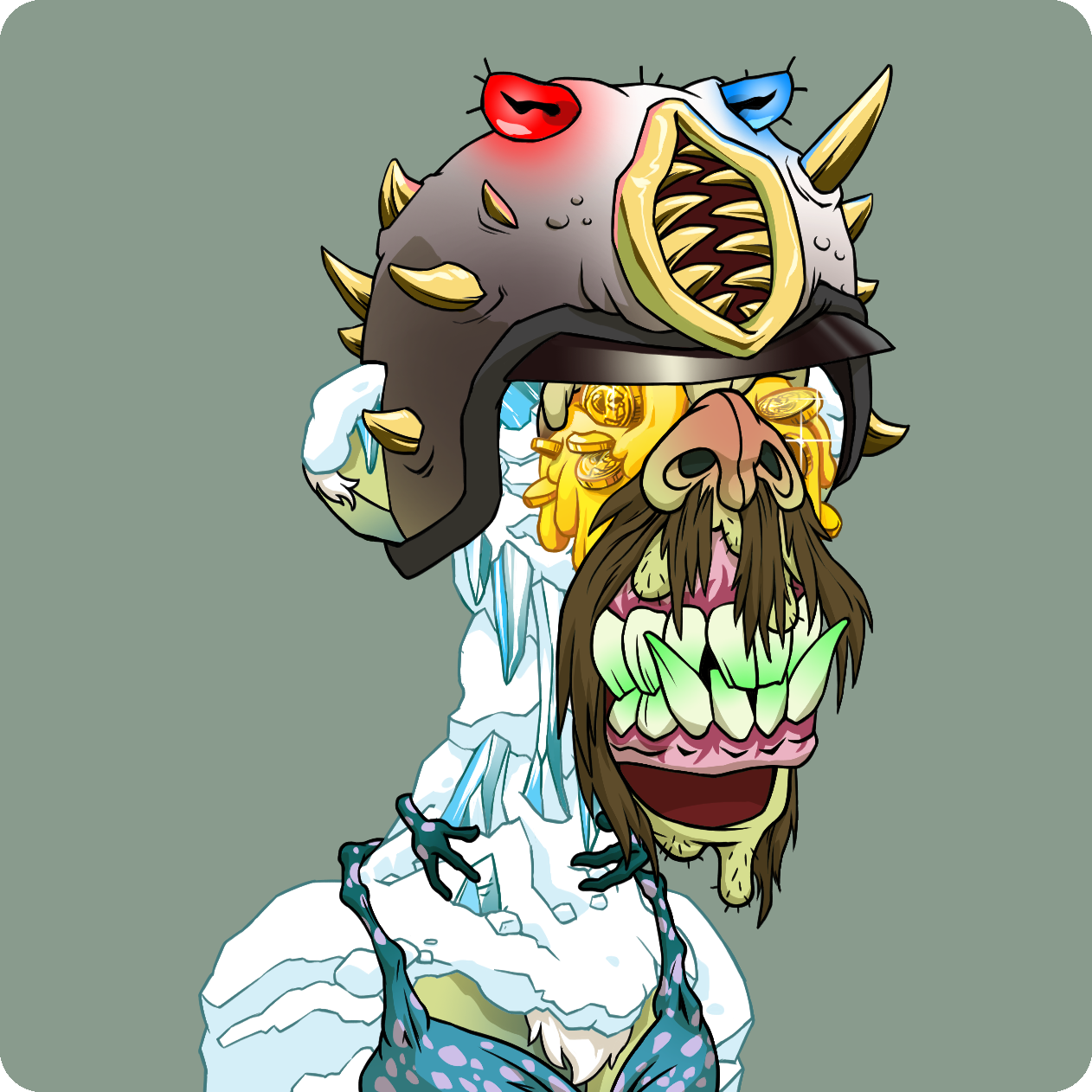 Yuga Labs - Mutant Ape Yacht Club - NFT # 2717