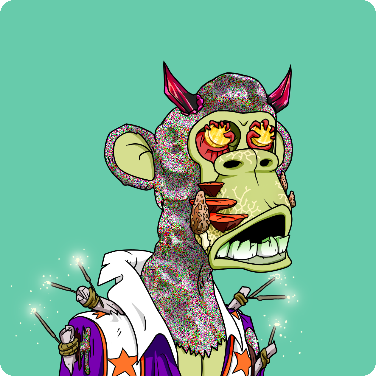 Yuga Labs - Mutant Ape Yacht Club - NFT # 1832