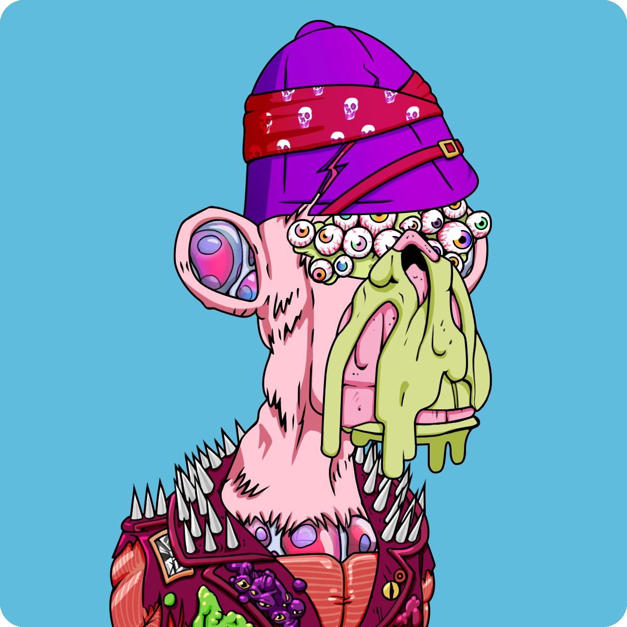 Yuga Labs - Mutant Ape Yacht Club - NFT # 4306