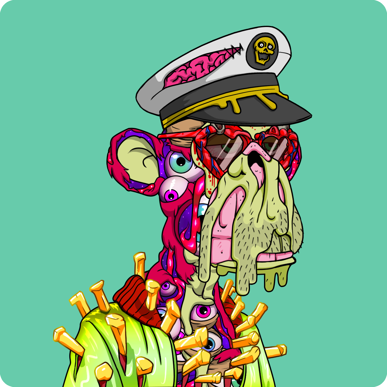 Yuga Labs - Mutant Ape Yacht Club - NFT # 11296