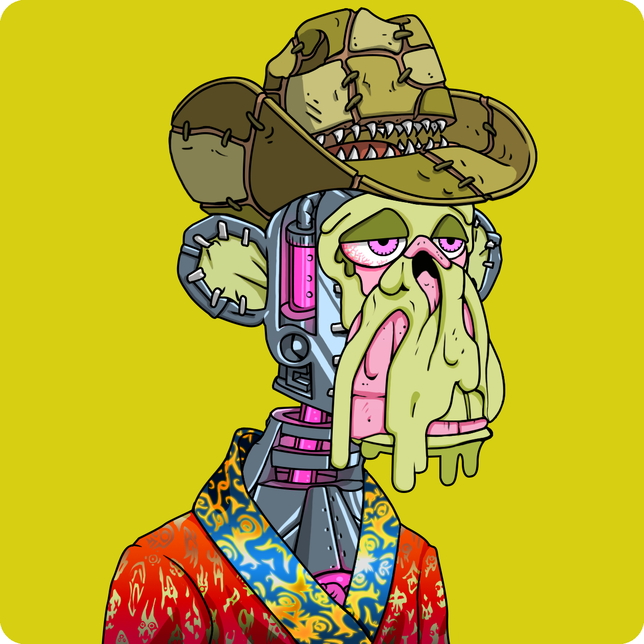 Yuga Labs - Mutant Ape Yacht Club - NFT # 1210