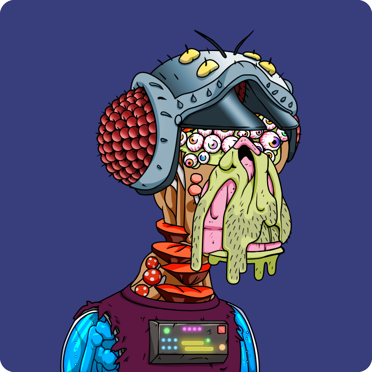 Yuga Labs - Mutant Ape Yacht Club - NFT # 9332