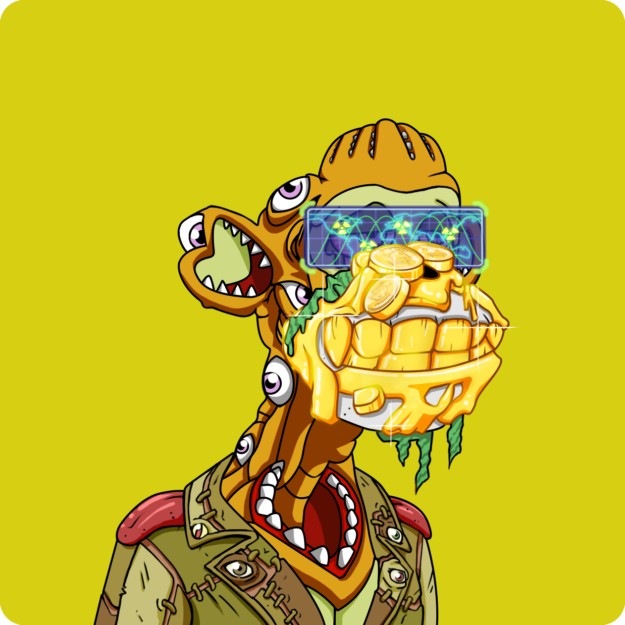 Yuga Labs - Mutant Ape Yacht Club - NFT # 21466