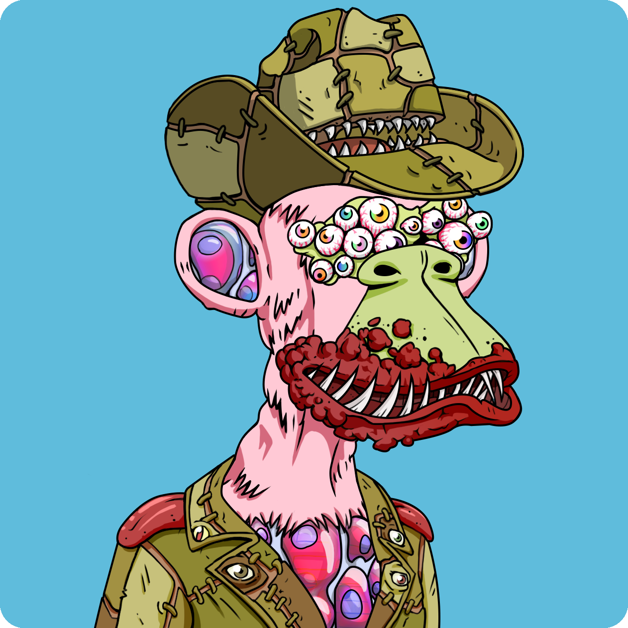 Yuga Labs - Mutant Ape Yacht Club - NFT # 4180