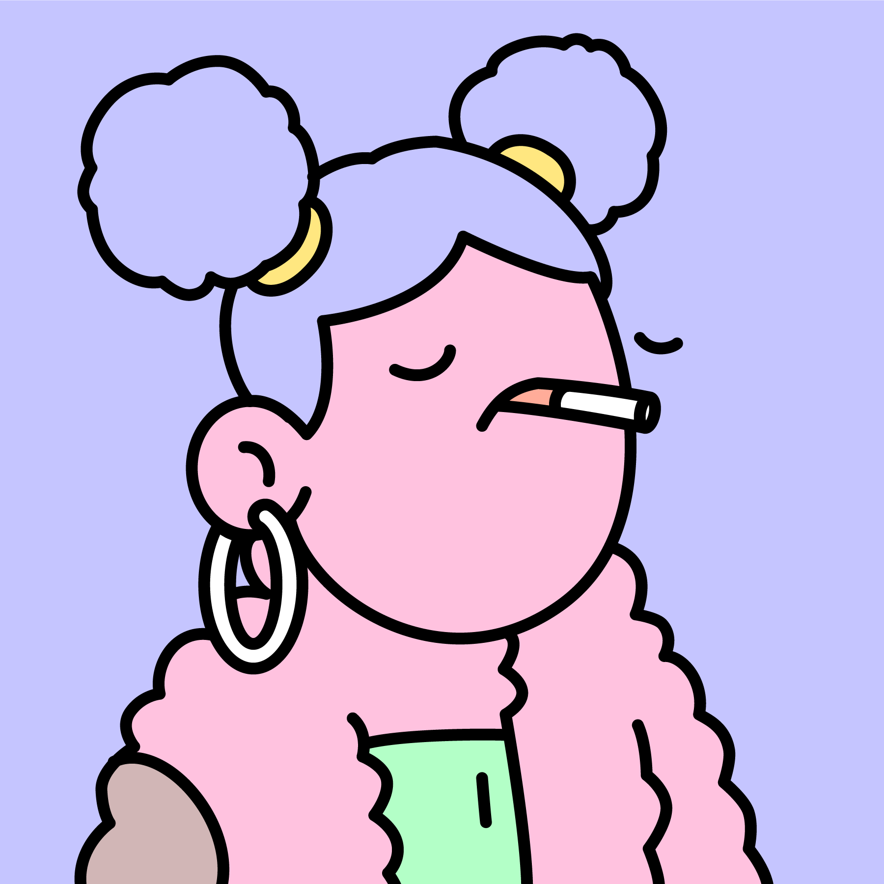 The Doodles Founders - Doodles - Doodle #734 - NFT # 734