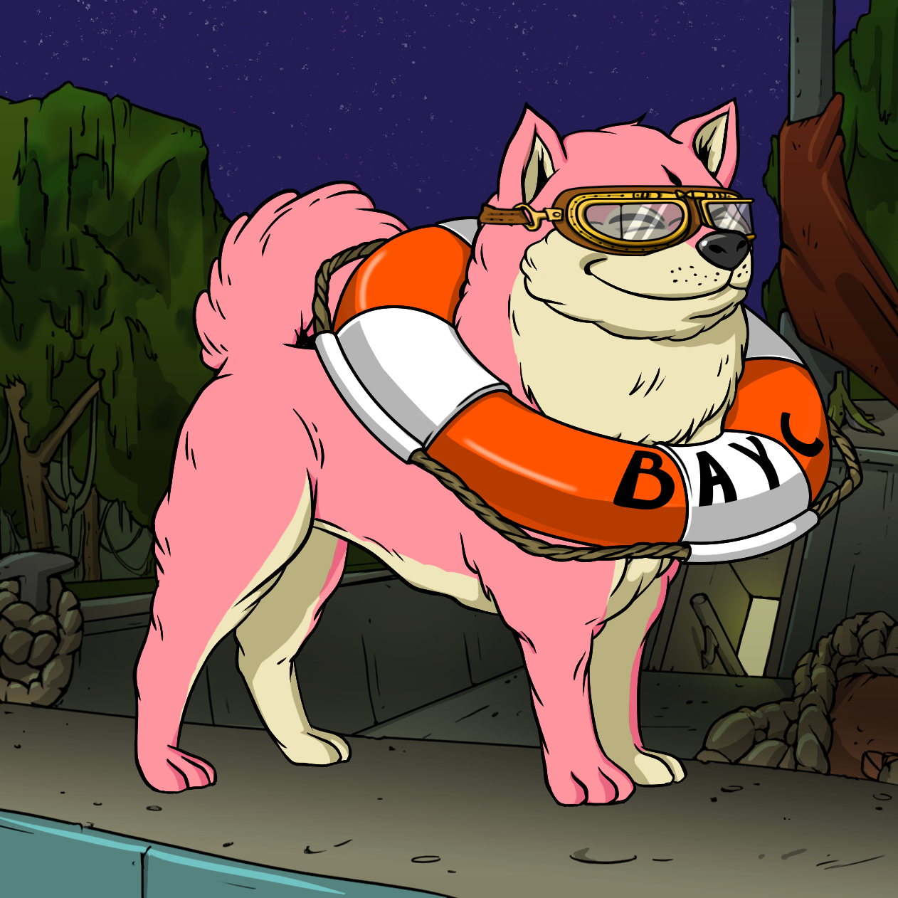 Yuga Labs - Bored Ape Kennel Club - NFT # 9055