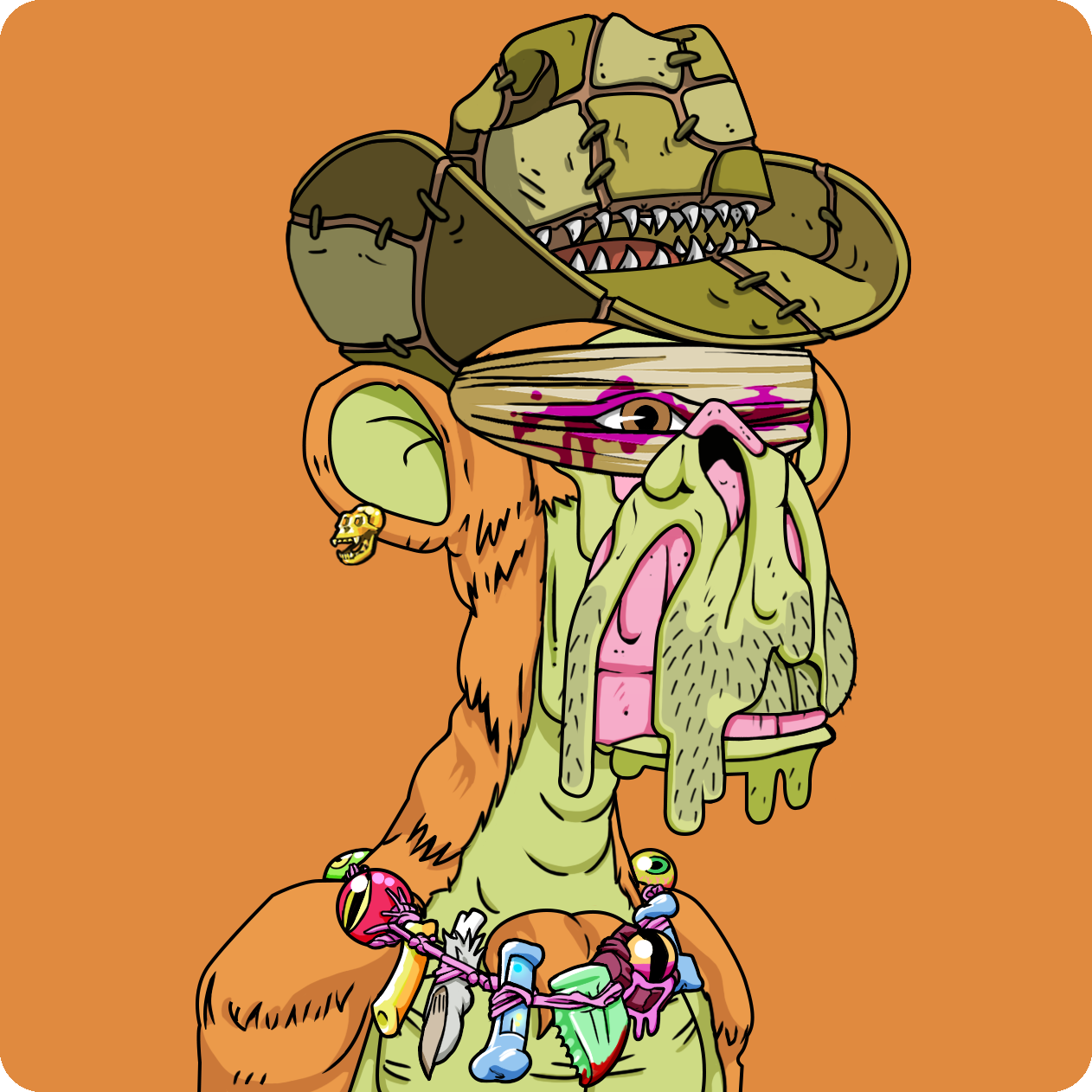 Yuga Labs - Mutant Ape Yacht Club - NFT # 21558