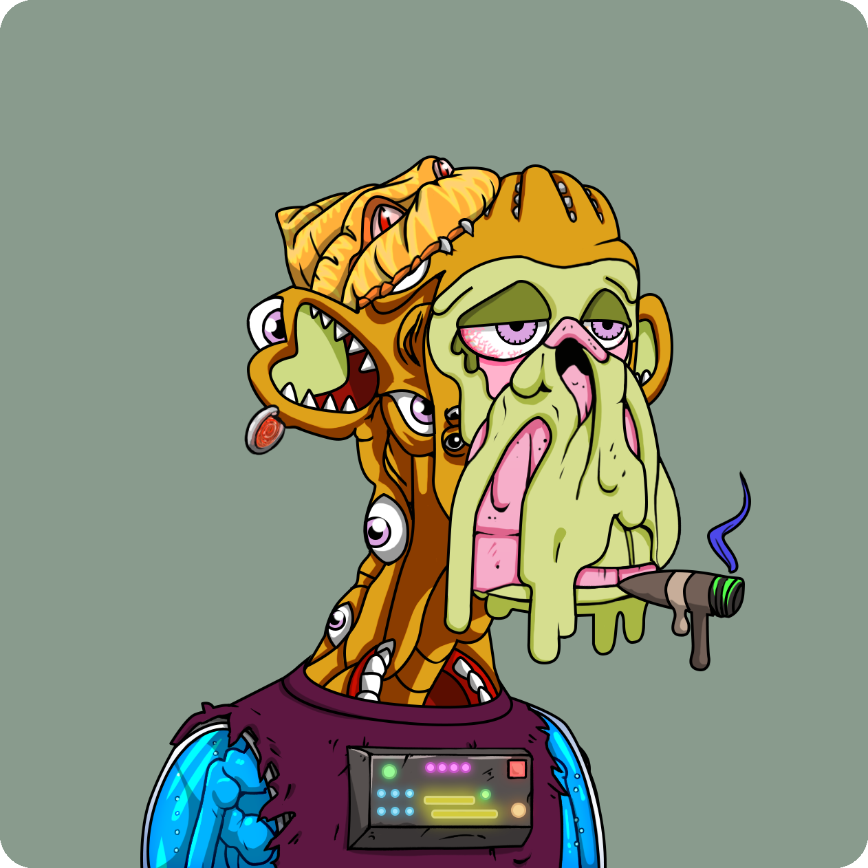 Yuga Labs - Mutant Ape Yacht Club - NFT # 5158