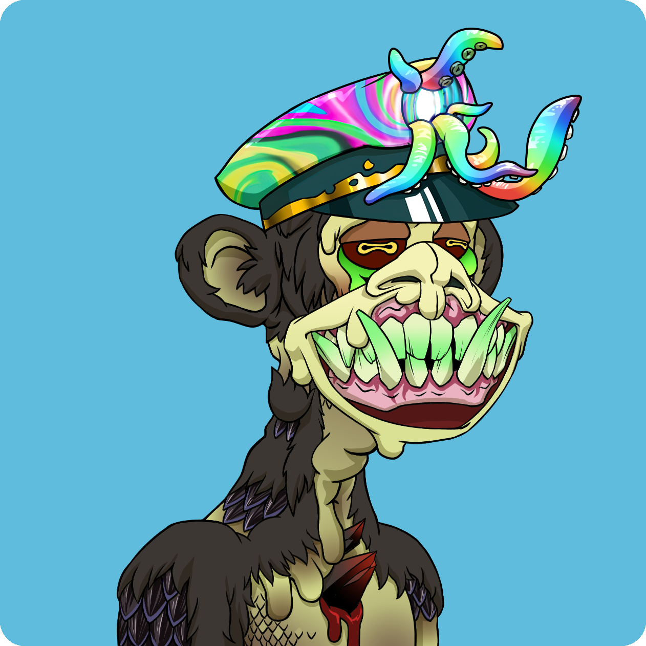 Yuga Labs - Mutant Ape Yacht Club - NFT # 19819