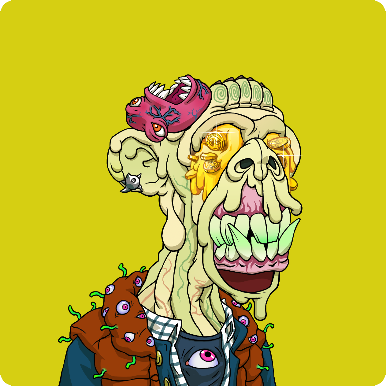 Yuga Labs - Mutant Ape Yacht Club - NFT # 4665