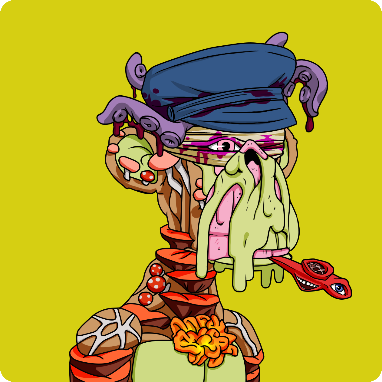 Yuga Labs - Mutant Ape Yacht Club - NFT # 22242