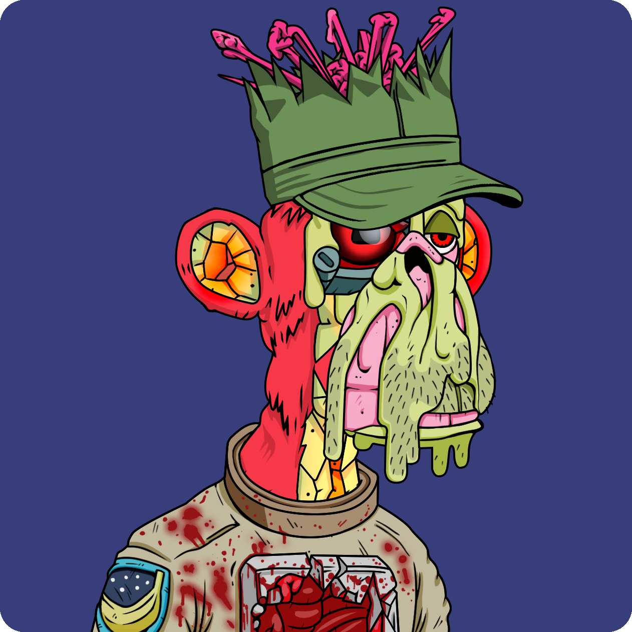 Yuga Labs - Mutant Ape Yacht Club - NFT # 11962