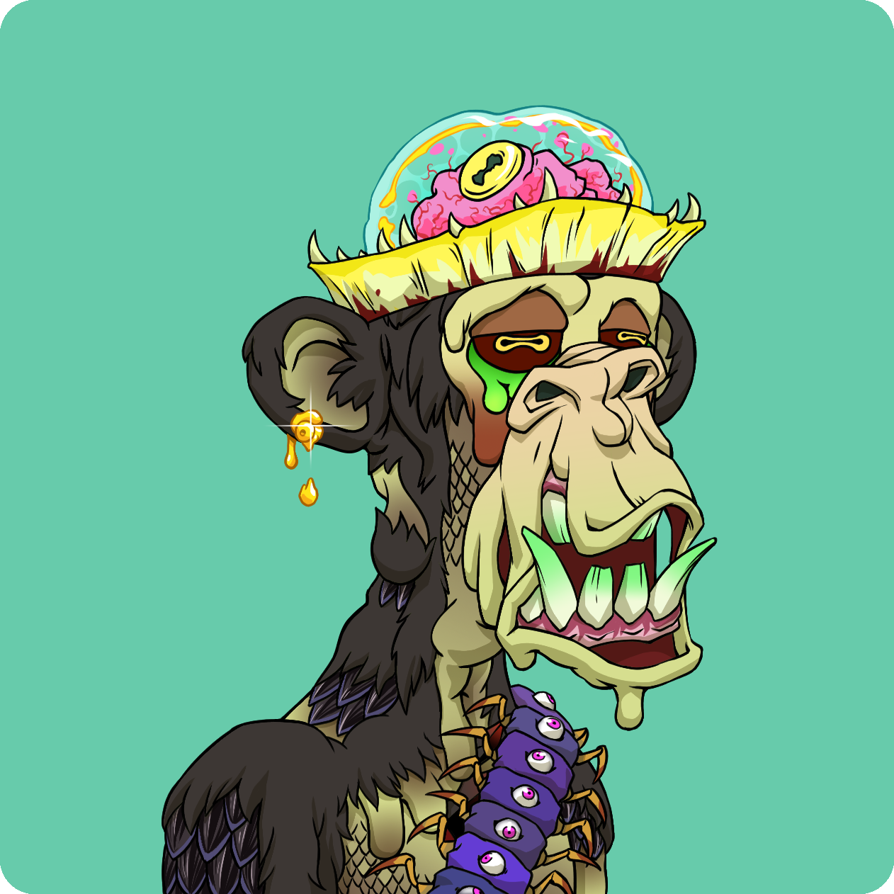 Yuga Labs - Mutant Ape Yacht Club - NFT # 324