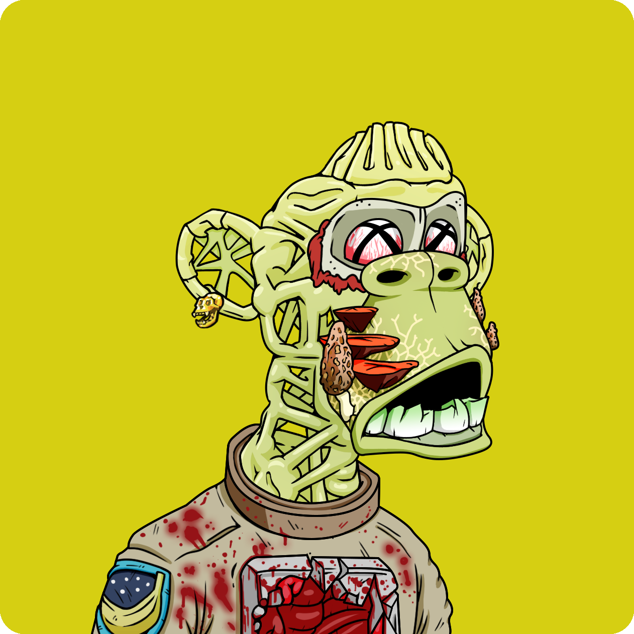 Yuga Labs - Mutant Ape Yacht Club - NFT # 24980