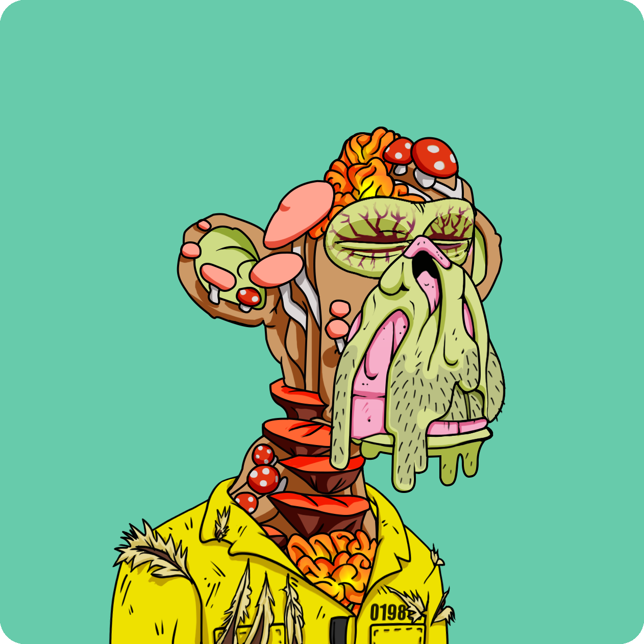 Yuga Labs - Mutant Ape Yacht Club - NFT # 1074